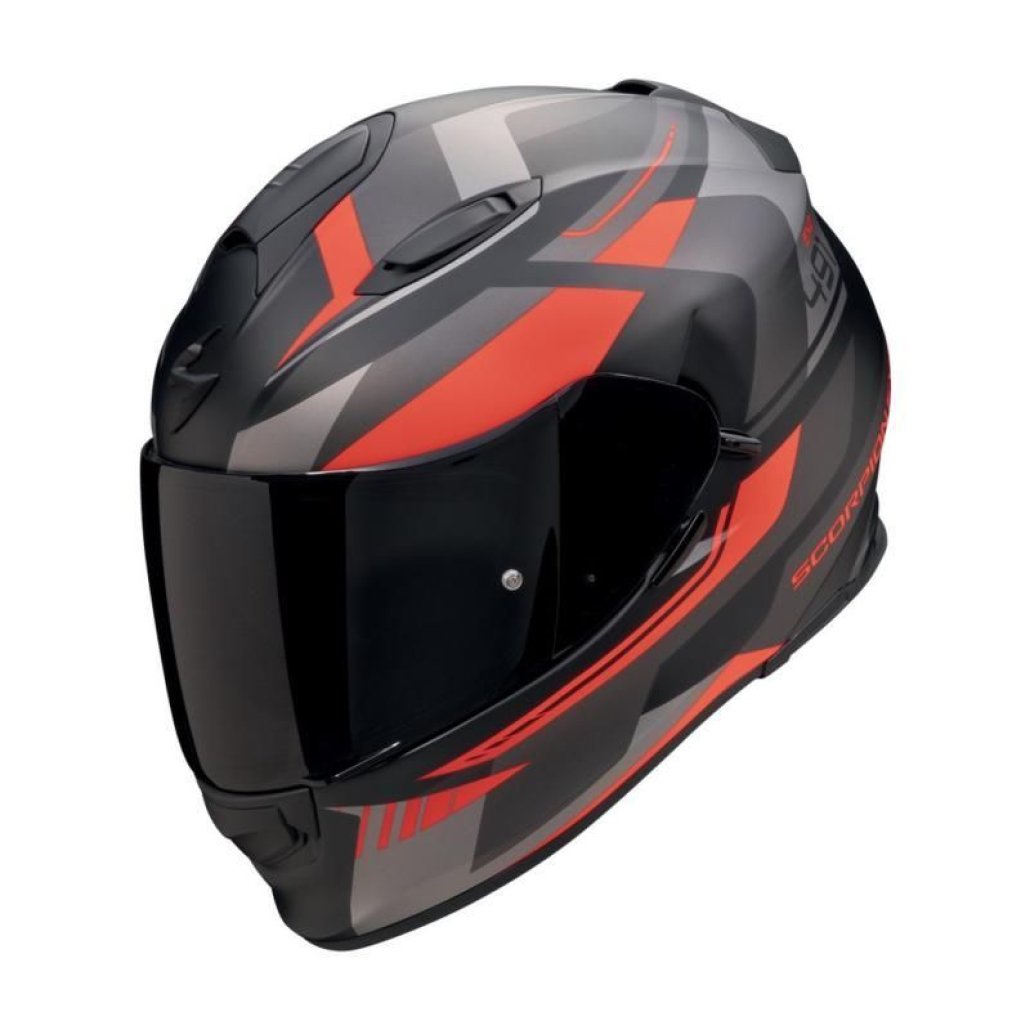 Image of SCORPION EXO 491 ABILIS BLK/SIL/RED 