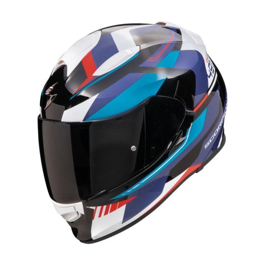 Image of SCORPION EXO 491 ABILIS BLK/BLU/RED