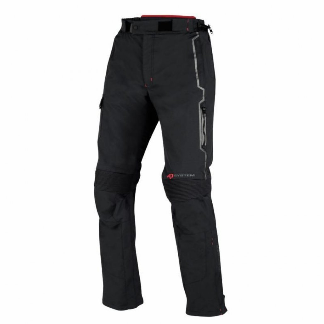 Image of BERING BALISTIK LAMINATE TROUSERS - BLACK