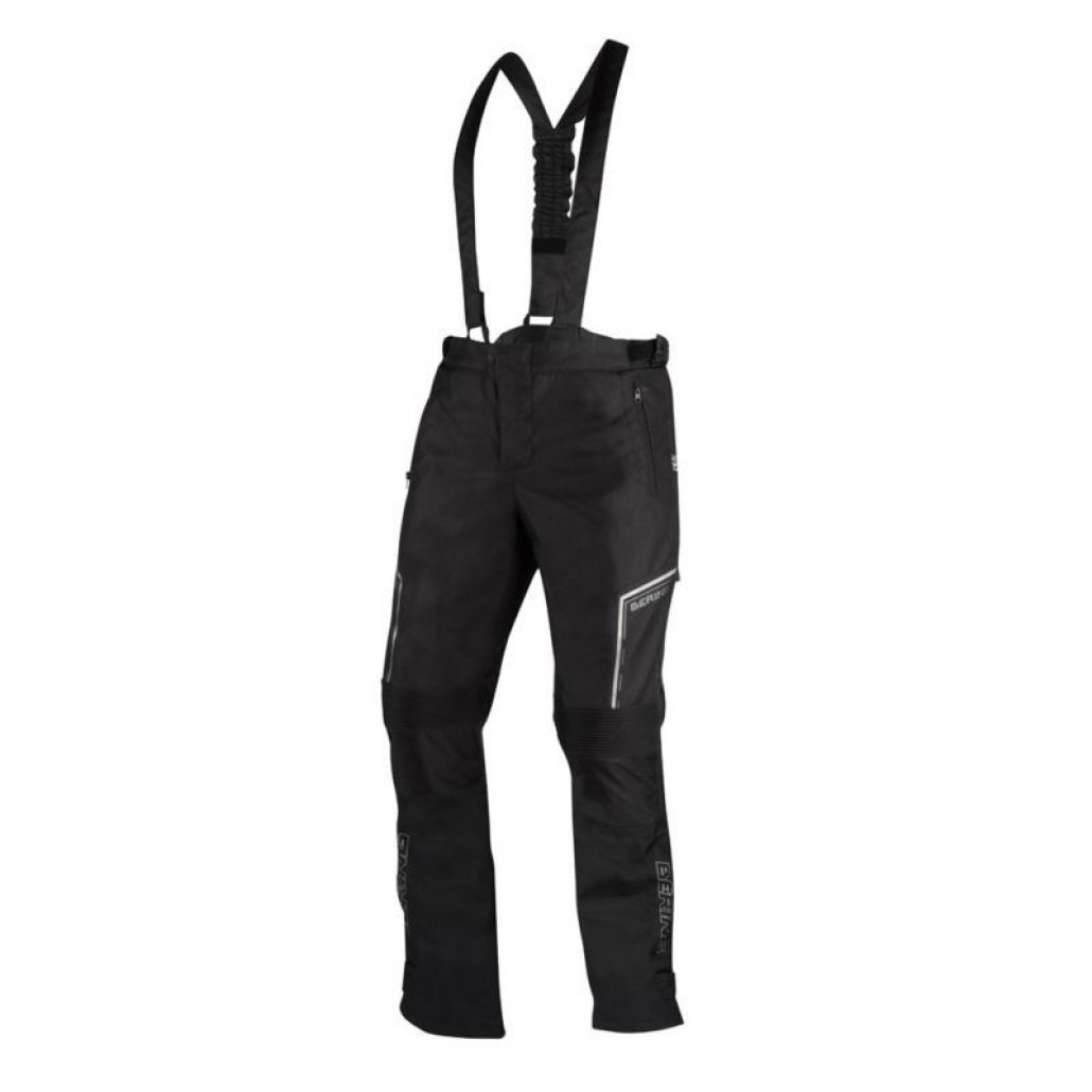 Image of BERING DUSTY TROUSERS - BLACK 