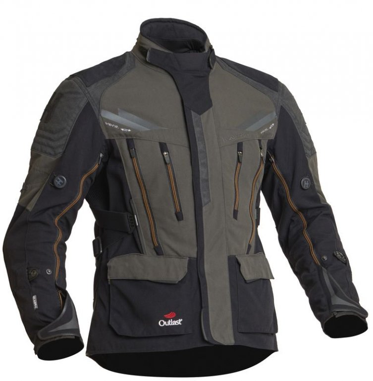 Image of HALVARSSONS MORA JACKET - BLK/GREEN