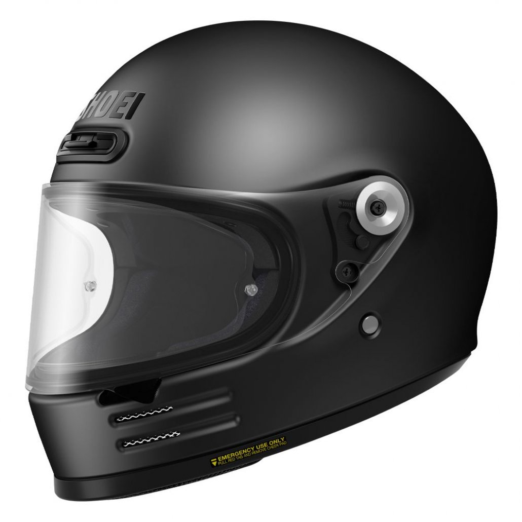 Image of SHOEI GLAMSTER - MATT BLACK