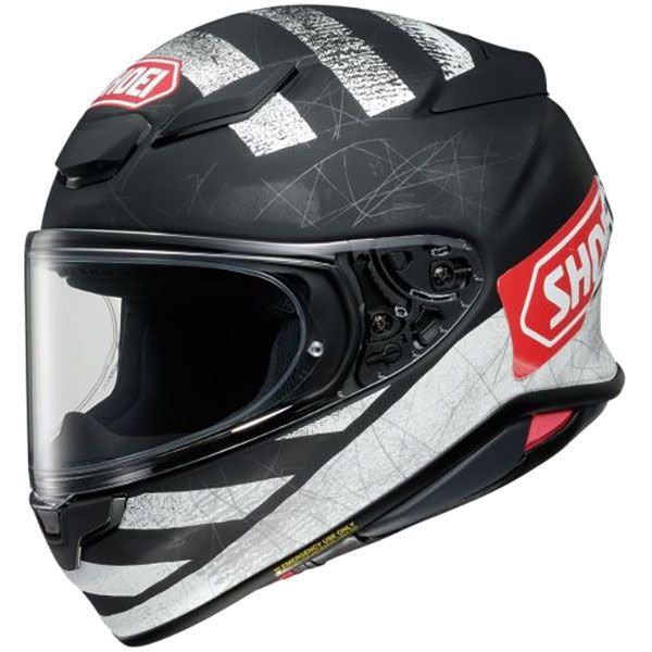 Image of SHOEI NXR 2 SCANNER TC5 - MATT BLK/WHI/RED