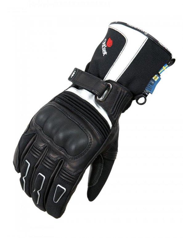 Image of HALVARSSONS ADVANCE GLOVE - BLACK/WHITE