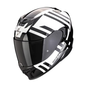 SCORPION EXO 520 EVO BANSHEE BLK/WHT image