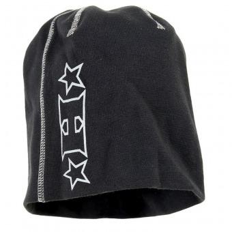 HALVARSSONS TOP BEANIE HAT - BLACK image