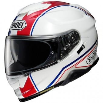 SHOEI GT AIR 2 PANORAMA TC10 - WHITE/RED/BLUE image